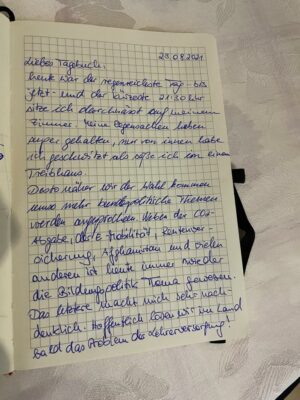 Radtagebuch von Sepp Müller