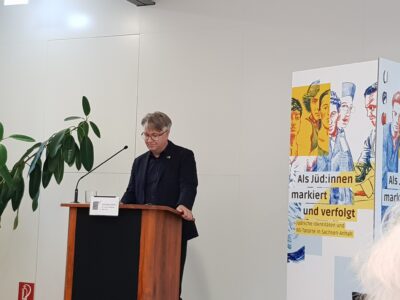 Eröffnung der Wanderausstellung in der Gedenkstätte KZ Lichtenburg