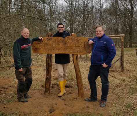 Pflanzung von Maulbeerbäumen in Jessen