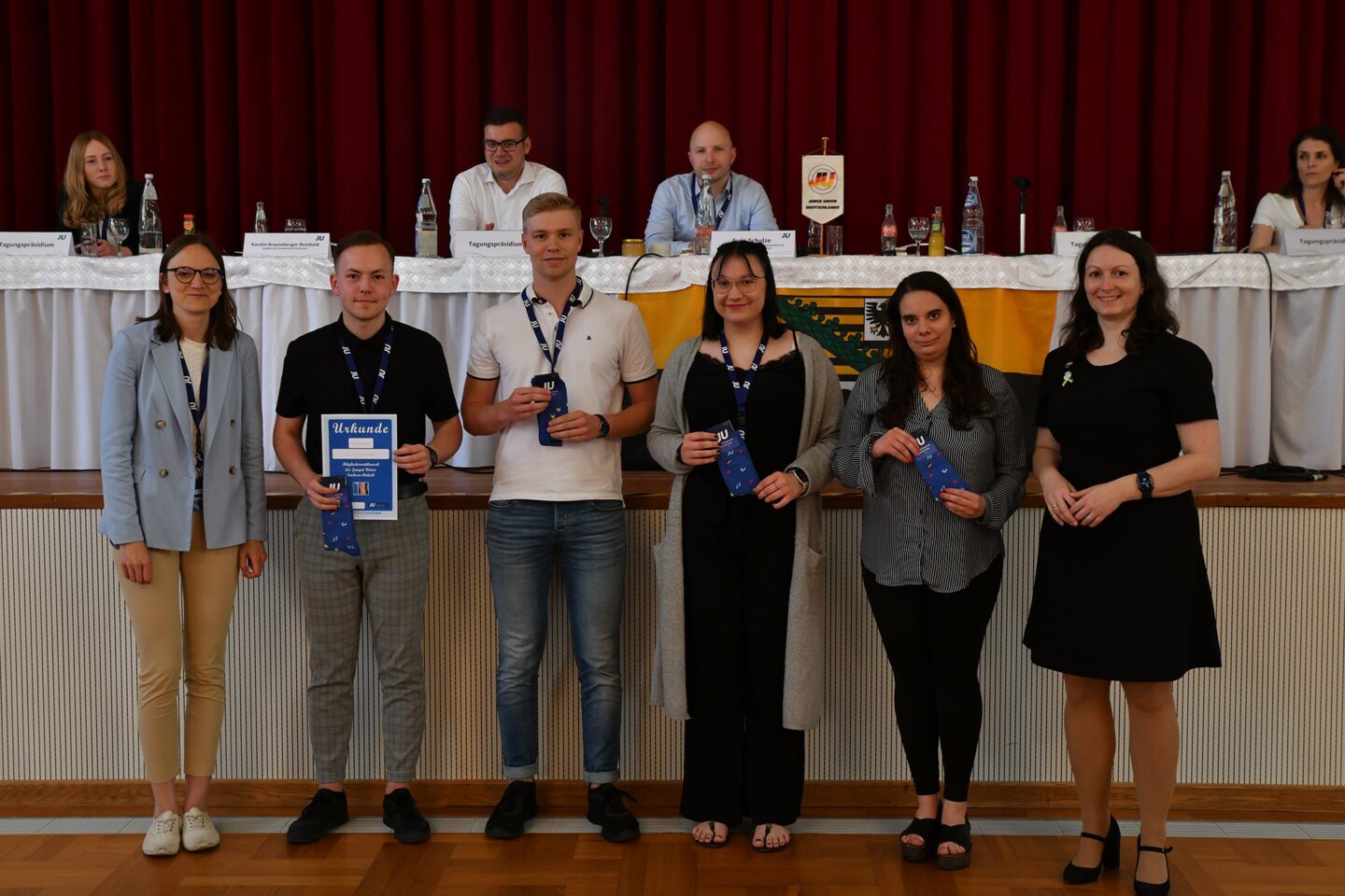 Delegierte der Jungen Union des Kreisverbandes Wittenberg