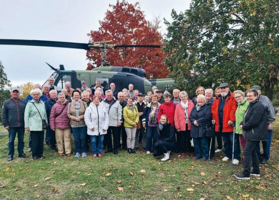 Die Senioren Union zu Besuch bei der Luftwaffe in Holzdorf