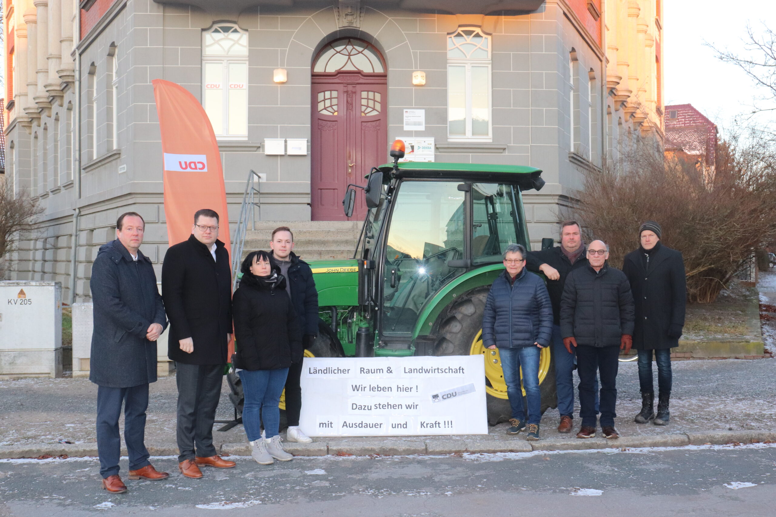 Solidarität mit den Bauern des Landkreises
